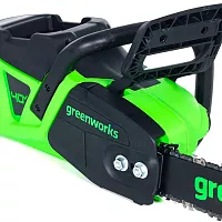 Цепная пила аккумуляторная Greenworks G24CS25K2, 40V, без АКБ и ЗУ