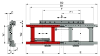 Двойной мультисайдшифтер KAUP 2T252B-Q