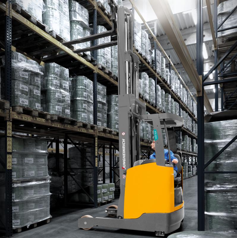 Ричтрак Jungheinrich ETV 214 DZ-GNE, 10700 мм с видеокамерой