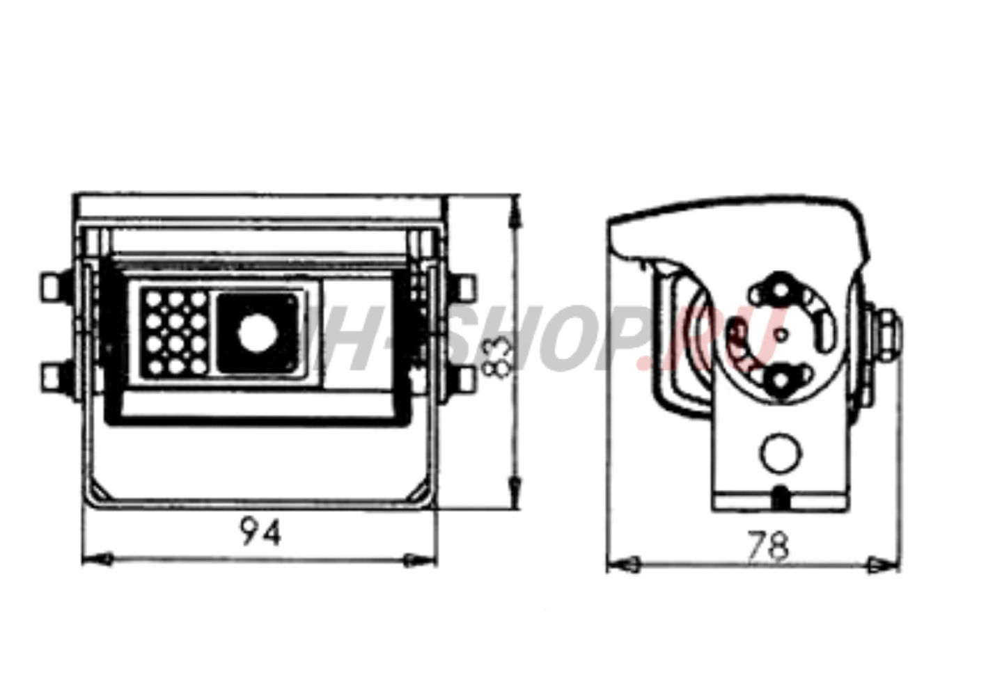 Камера заднего вида беспроводная