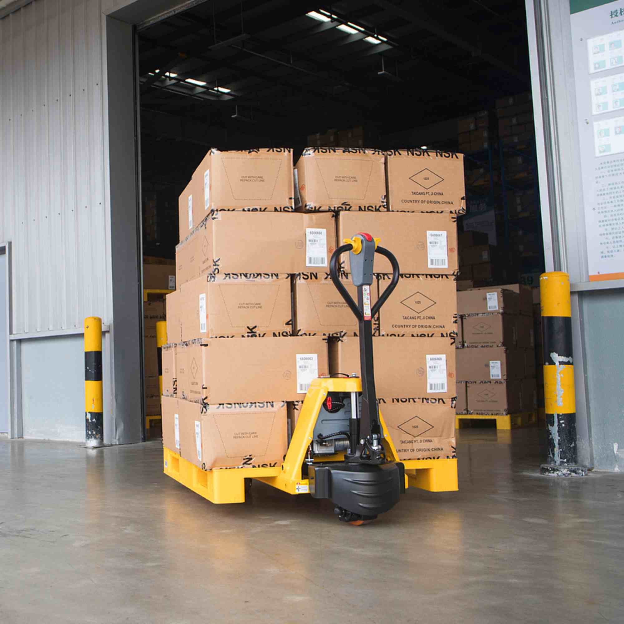 Низкопрофильная электротележка самоходная JHLIFT EPT20H-65L, 2000 кг, 1150 x 550 мм, Li-Ion с батареей 48V, 15 Ah