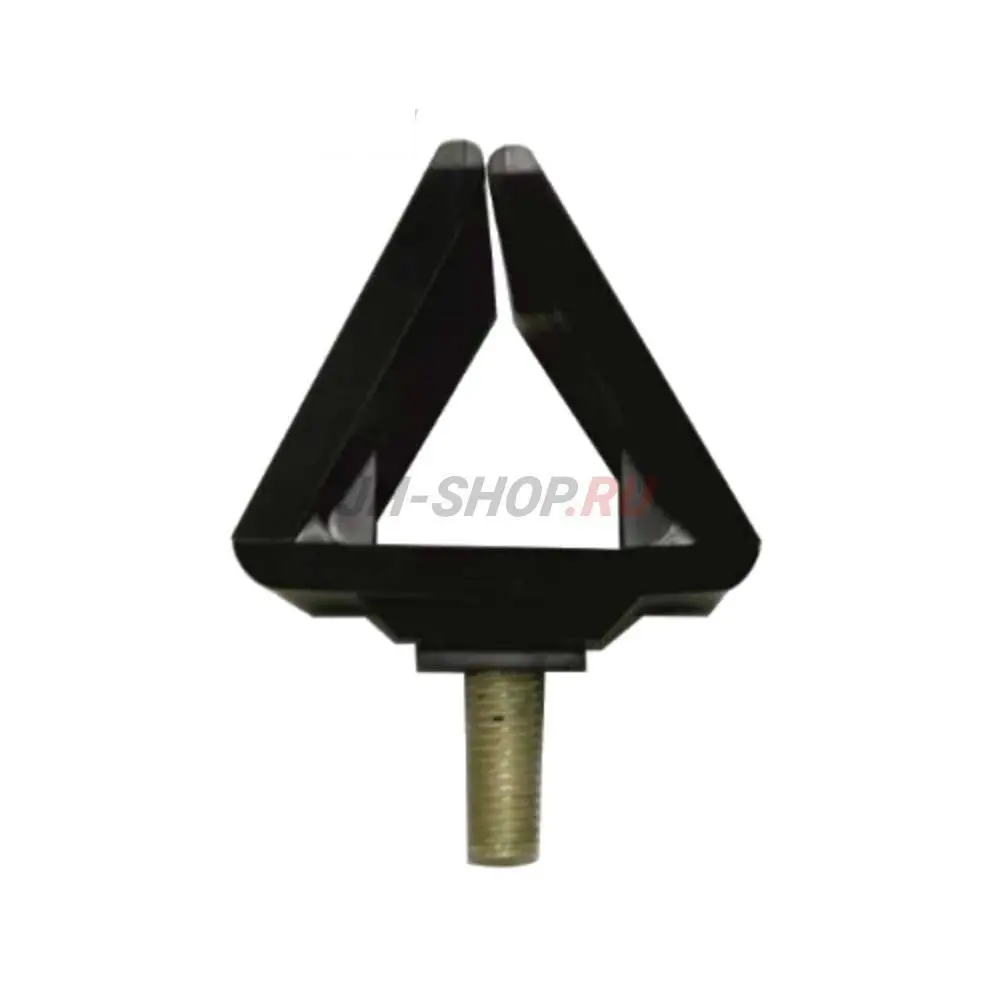 Светоотражатель дорожный КД-5 резина с крепежом ГОСТ Р 50971-2011