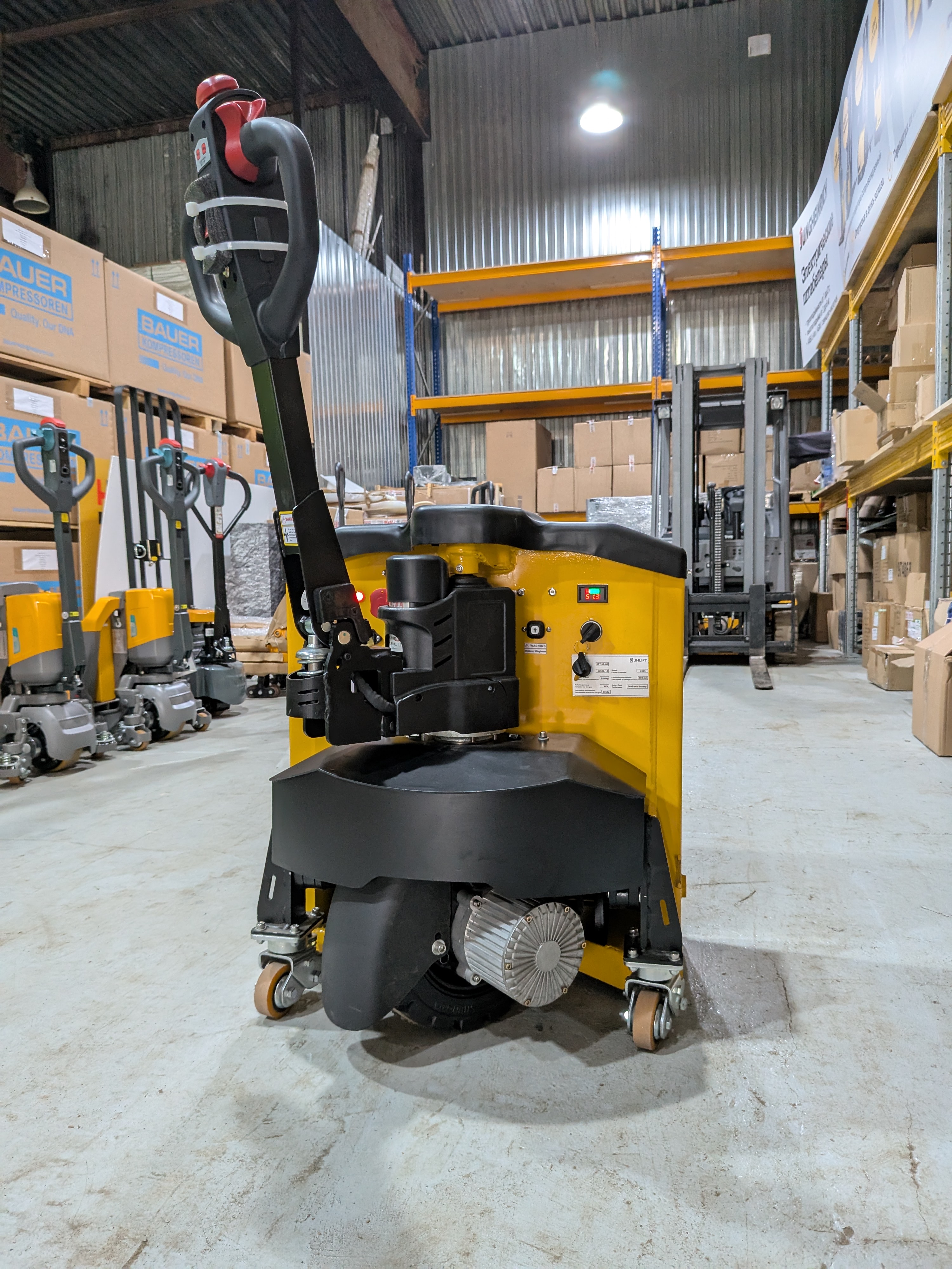 Тележка электрическая самоходная JHLIFT RPT30-HD для бездорожья, 3000 кг, 1150 х 550, АКБ 48В 52Ач свинцово-кислотная