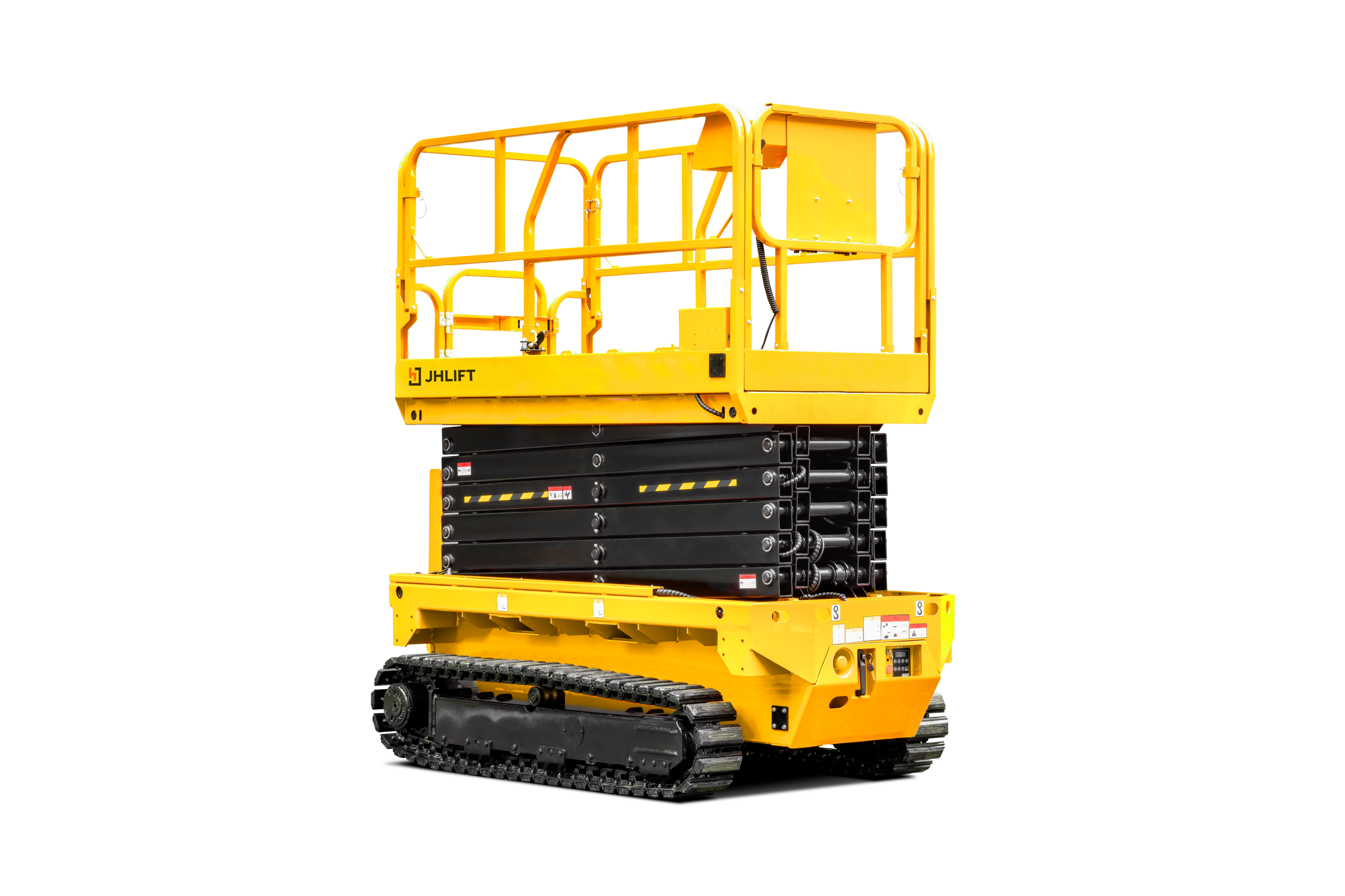 Электрический ножничный подъемник JHLIFT HS1016TP, р/в 10000 мм, г/п 450 кг