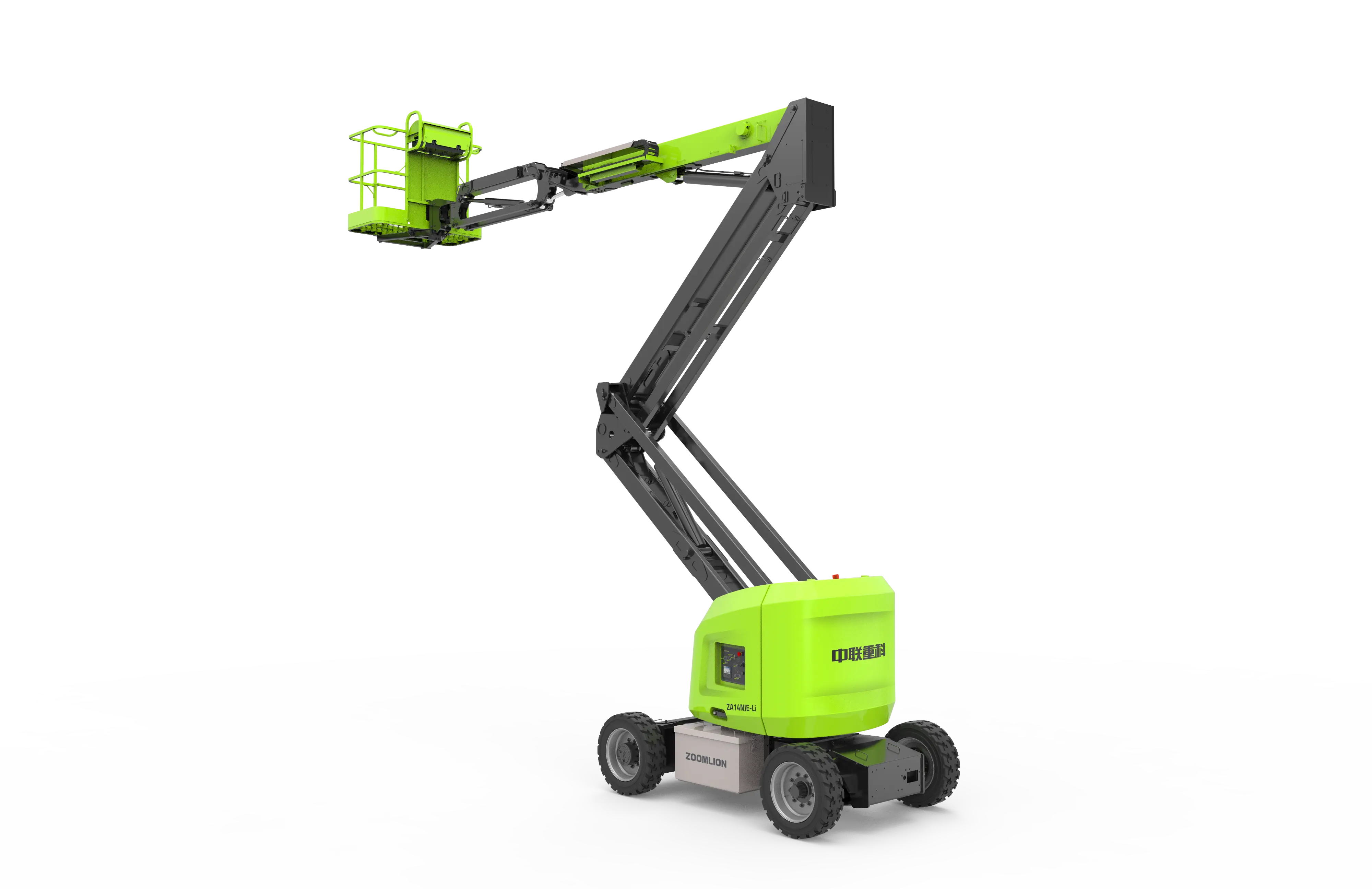 Электрический коленчатый подъемник ZOOMLION ZA14NJE-Li, р/в 16000 мм, г/п 230 кг