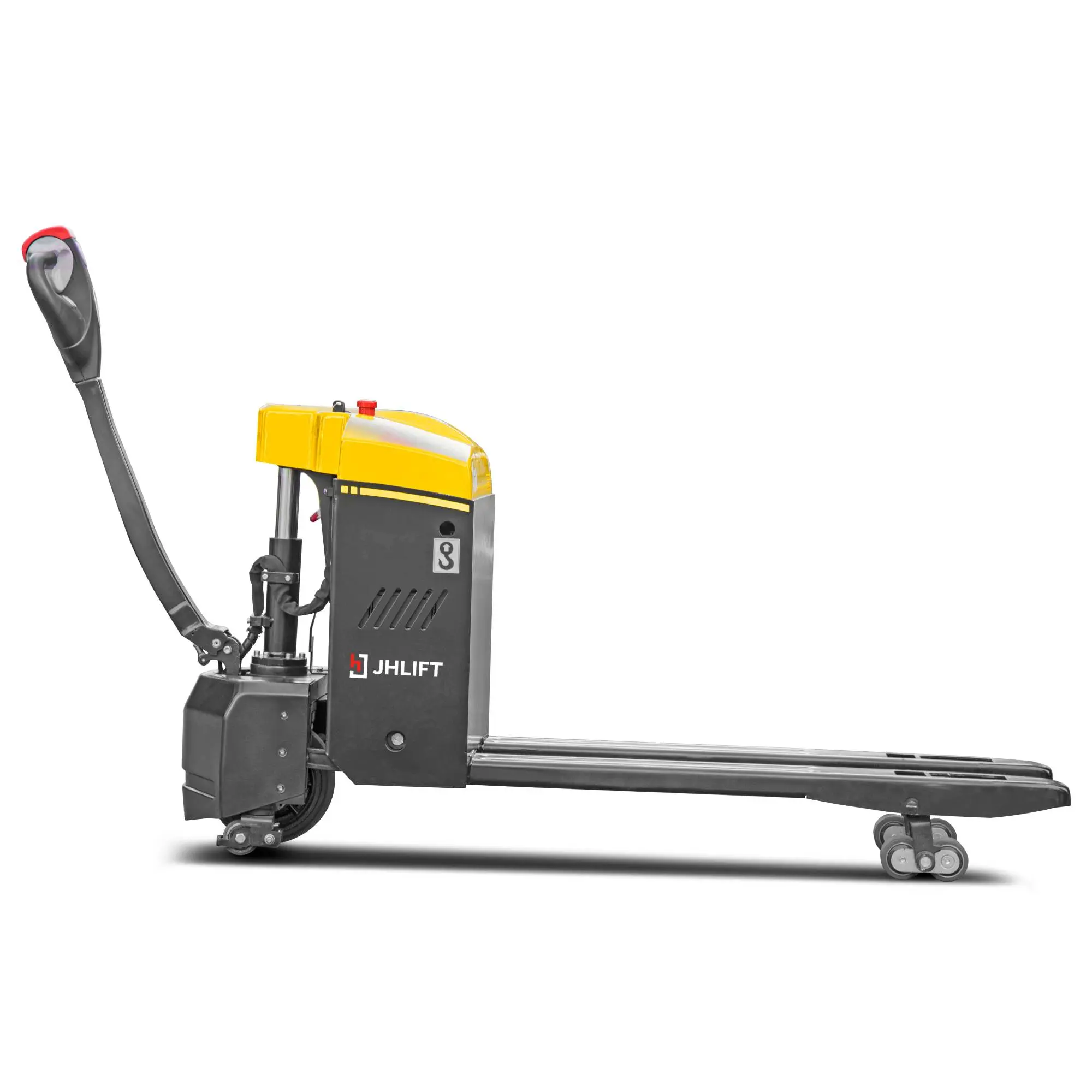 Тележка электрическая самоходная JHLIFT CBD 20 mini, 2000 кг, 1150 x 560 мм, Li-Ion с батареей 40 Ah