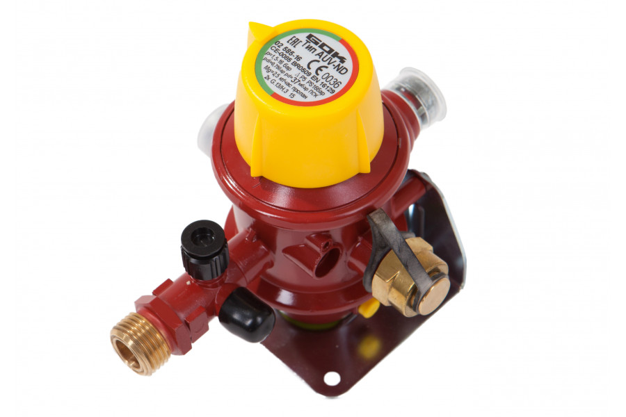 Автоматический переключающий клапан с регулятором GOK, 4 кг/ч, 37 мбар