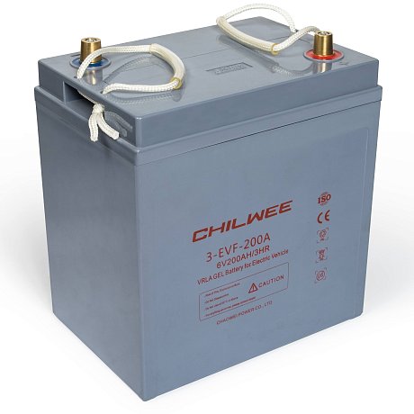 Тяговый гелевый аккумулятор CHILWEE 3-EVF-200A для поломоечной машины Fiorentini I 21 NEW картинка