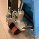 Большегрузная гидравлическая тележка (рохля) TOR RHP, 5000 кг, 1150х550 мм, с полиуретановыми колесами превью