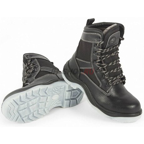 Ботинки высокие с натуральным мехом ЭлитСпецОбувь картинка