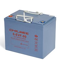 Тяговый гелевый аккумулятор CHILWEE 6-EVF-80 для поломоечной машины Viper AS 430/510
