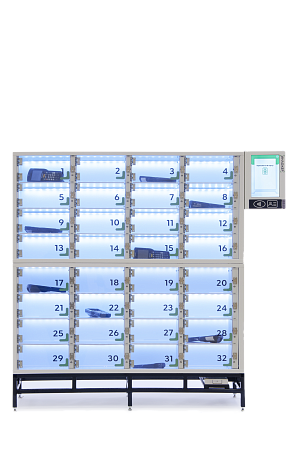 Шкаф Инлокер для автоматической выдачи ТСД 32 стандартные ячейки картинка