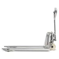 Гидравлическая тележка (рохля) из нержавеющей стали Jungheinrich AM I20, 2000 кг, 1140х520 мм, с нейлоновыми колесами