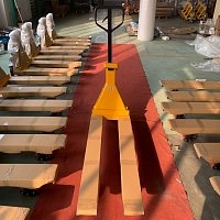 Весовая гидравлическая тележка (рохля) JHLIFT WH-25ES, 2500 кг, 800х540 мм, с полиуретановыми колесами