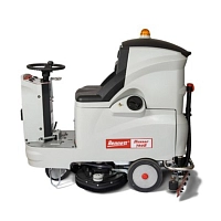 Поломоечная машина аккумуляторная с местом оператора Bennett Hussar H120-76d с литиевой АКБ 300 а/ч