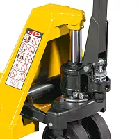 Большегрузная гидравлическая тележка (рохля) JHLIFT AC50-H, 5000 кг, 1150х550 мм, с железными колесами