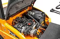 Четырехопорный электрический погрузчик JHLIFT CPD 15-38 ХE, 2500-7000 мм, с интегрированной Li-Ion батареей