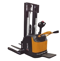 Штабелер электрический самоходный JHLIFT CTD 20 S premium, 6000 мм, с увеличенным расстоянием между опорными консолями и платформой оператора, АКБ Li-Ion