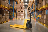 Тележка электрическая самоходная JHLIFT EPT 15H WB, 1500 кг, 1150 x 550 мм, с колесом баланса, Li-Ion с батареей 48V, 15 Ah