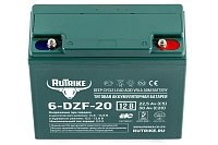 Тяговый гелевый аккумулятор RuTrike 6-DZF-20