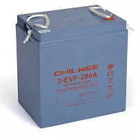 Тяговый гелевый аккумулятор CHILWEE 3-EVF-200A для поломоечной машины Cleanfix RA 701 B