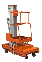 Несамоходный мачтовый телескопический подъемник модели GTWY6-100 (от сети), р/в 8000 мм, г/п 125 кг