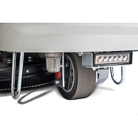 Поломоечная машина аккумуляторная с местом оператора Bennett Hussar H120-76d с литиевой АКБ 300 а/ч