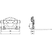 Ротатор полноповоротный (360°) LDSJ XZ22L-A2 г/п 2200