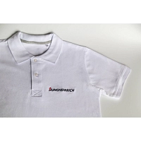 Футболка-поло женская белая