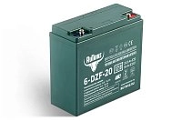 Тяговый гелевый аккумулятор RuTrike 6-DZF-20