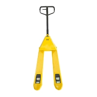 Низкопрофильная гидравлическая тележка (рохля) JHLIFT WH-10L-35-A, 1000 кг, 1120х530 мм, с полиуретановыми колесами