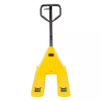 Большегрузная гидравлическая тележка (рохля) JHLIFT AC50-H, 5000 кг, 1150х550 мм, с железными колесами