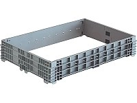 Складная паллетная рама усиленная 1200х800х200